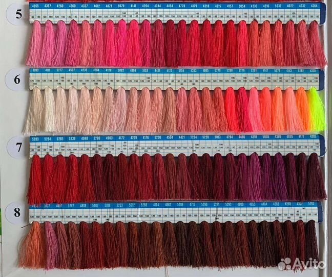 Нитки Турецкие 100 Полиэстр 30 - 400