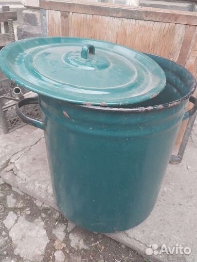 Алюминиевые тазы и кастрюля СССР