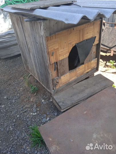 Будка для собаки утепленная