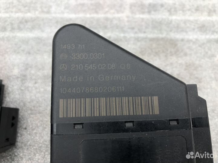 Замок зажигания на Mercedes W210 рестайлинг