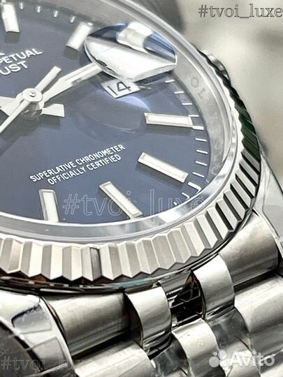 Часы rolex datejust 36 blue dial