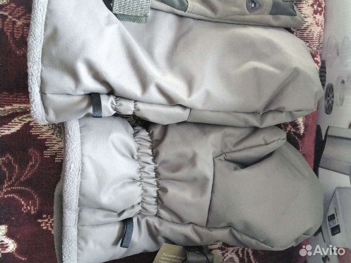 Комплект: Шапка- Ушанка + Варежки