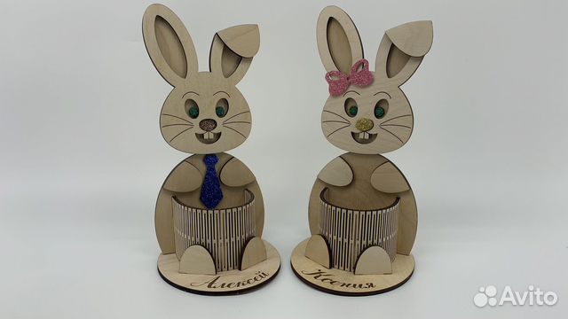 Кролик (заяц) карандашница