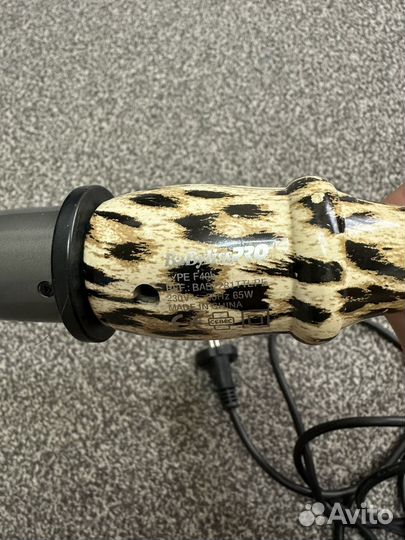Конусная плойка Babyliss pro леопард