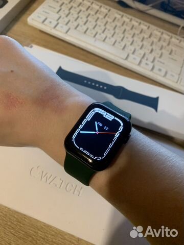 Часы apple watch 7 45 mm купить в Москве с доставкой | Личные вещи | Авито