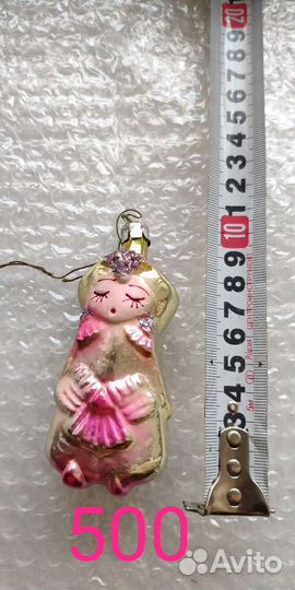 Елочные игрушки СССР на прищепке