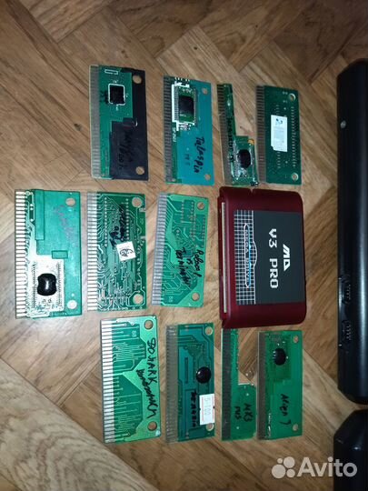 Платы от картриджей Sega, Dendy