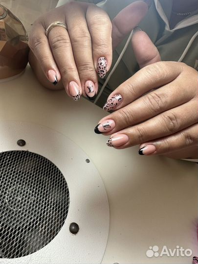 Наращивание ногтей,маникюр,гель лак,педикюр