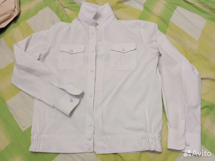 Рубашка белая кадетская