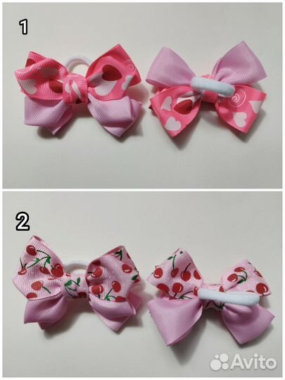 Бантики для волос