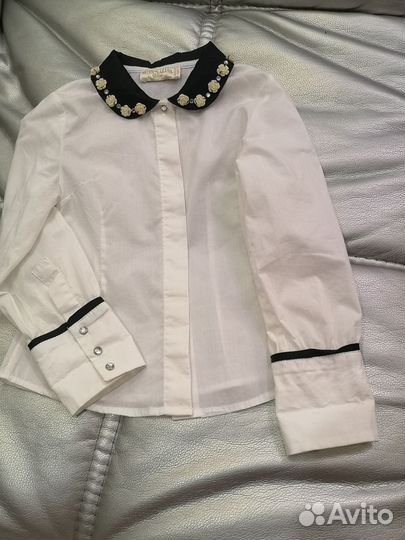 Нарядная блузка monnalisa для девочки