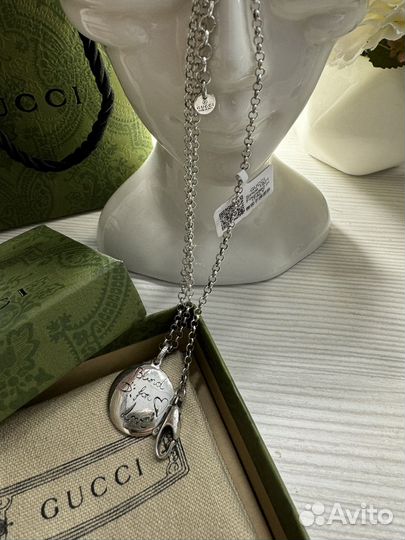 Серьги пусеты gucci комплект