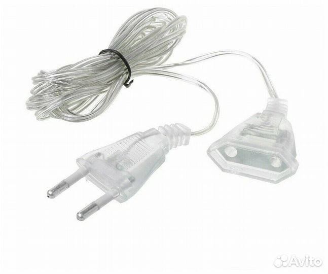 Удлинитель для гирлянды 3м и 5м. Разбираем