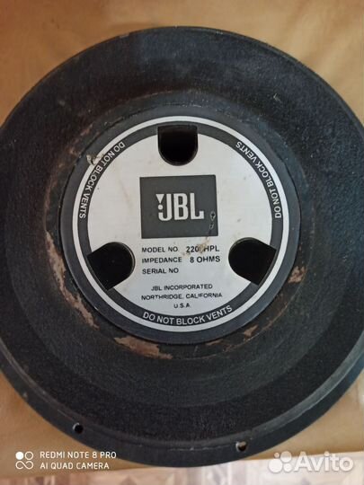 Динамик JBL под ремонт