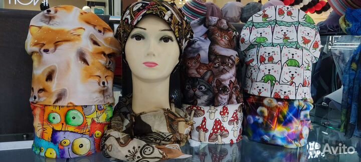 Хлопковые шапки