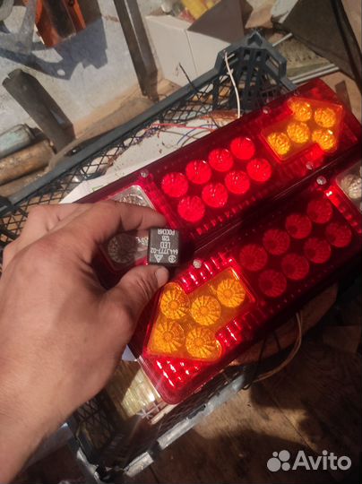 Задние фонари диодные 12в плюс ледреле