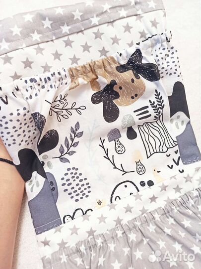 Кармашки для шкафчика в садик с именем