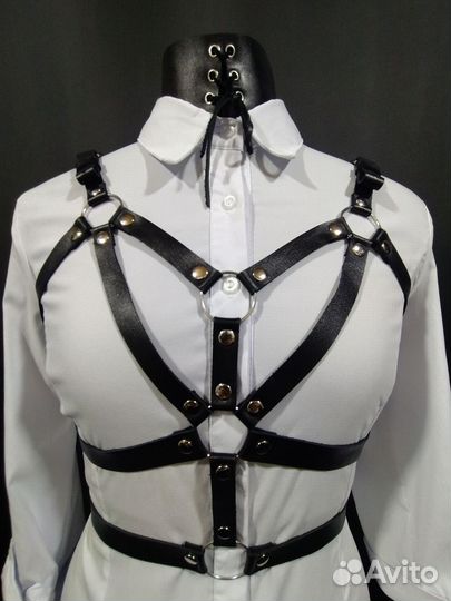 Портупея натуральная кожа