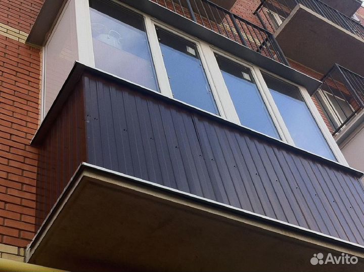 Пластиковый балкон
