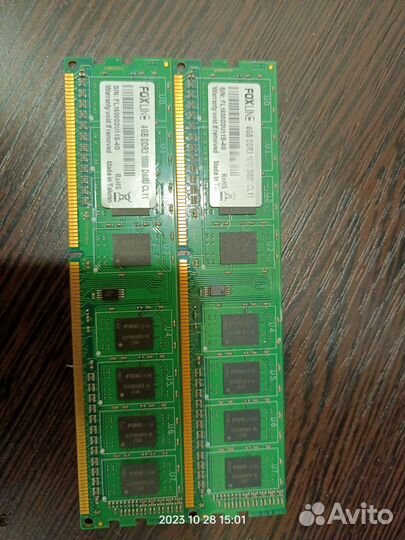 Оперативная память для пк Foxline FL1600D3U11S-4G