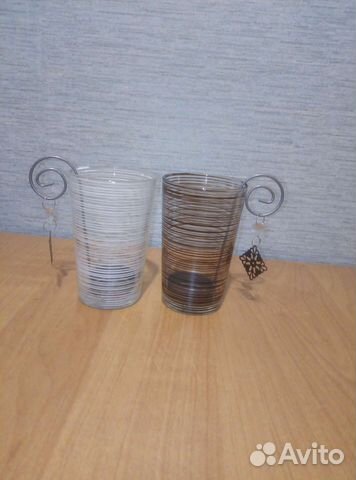 Стеклянные подсвечники