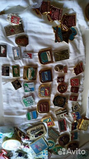 Значки СССР цена за все