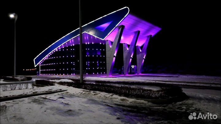 Фасадный светильник piano cree LED 24Вт IP65