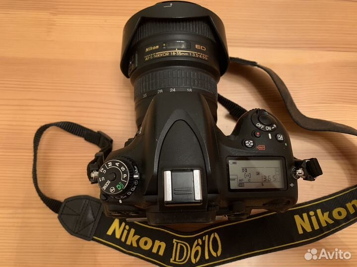 Зеркальный фотоаппарат nikon D610