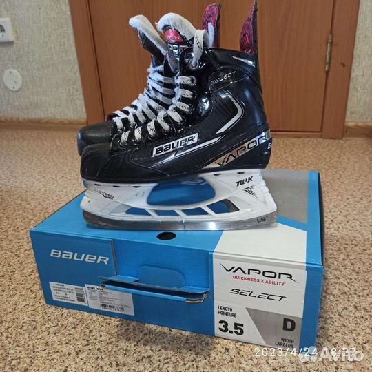 Коньки хоккейные Bauer, 3.5 D