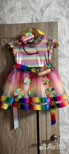 Платье карнавальное 116