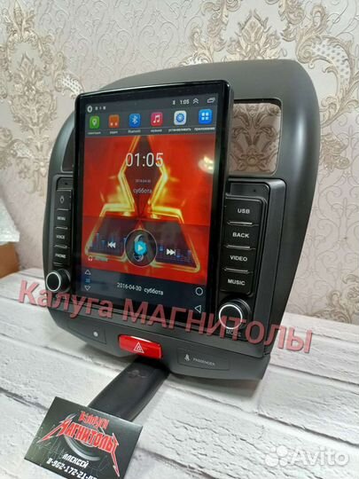 Магнитола Mitsubishi ASX андроид Tesla новая