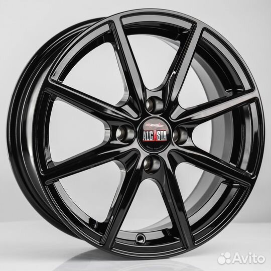 R15 4x100 6J ET46 D54,1 Alcasta M63 black