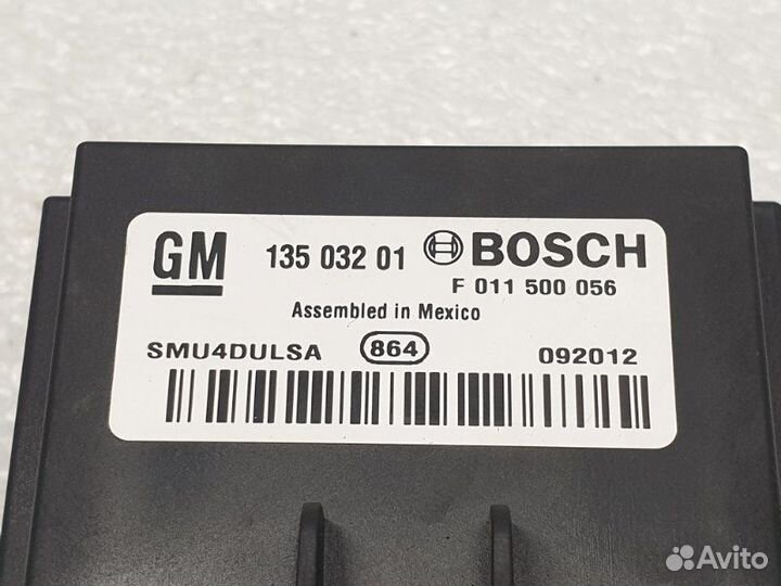 Резистор отопителя Chevrolet Cruze 1.6 F16D3 2013