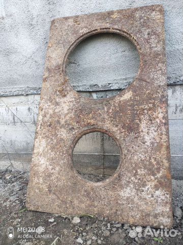 Плита чугунная для печи бу