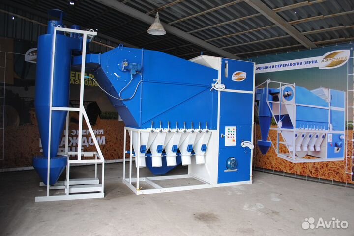 Сепаратор сад-50 с циклоном: очистка семян и зерна