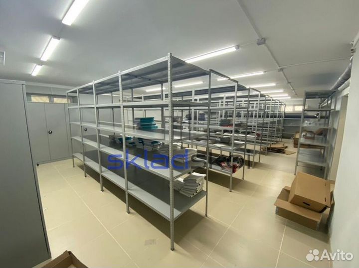 Стеллажи металлические от производителя новые