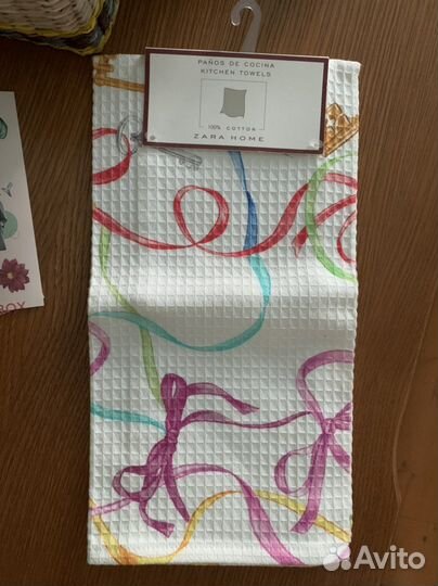 Zara home полотенце