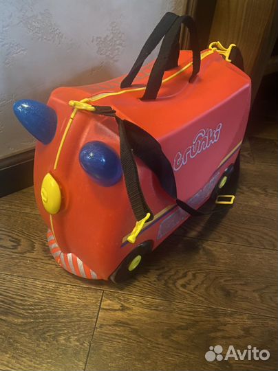 Детский чемодан trunki плюс рюкзак