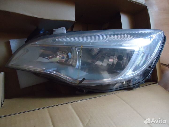 Фара левая opel astra J