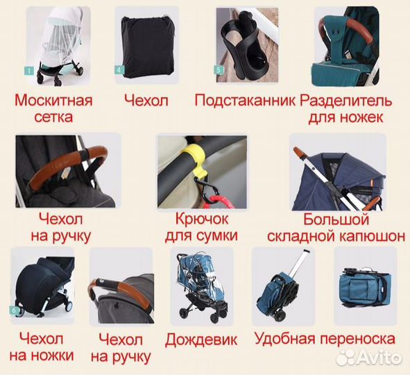 Прогулочная коляска