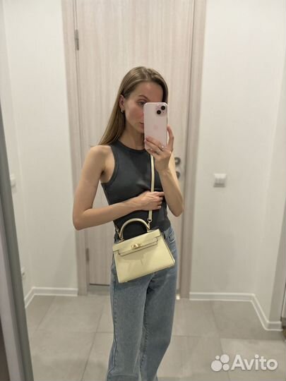 Сумка hermes kelly mini