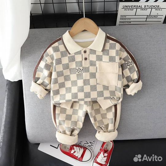 Стильный костюм для мальчиков 86-92-98-104-110-116