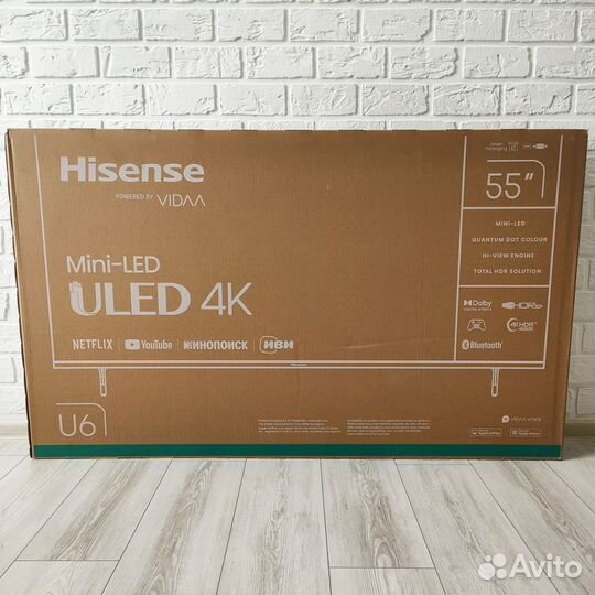 Телевизор Hisense 55u6kq (Mini-LED)