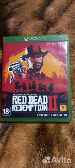 Игра для приставки xbox one RDR 2