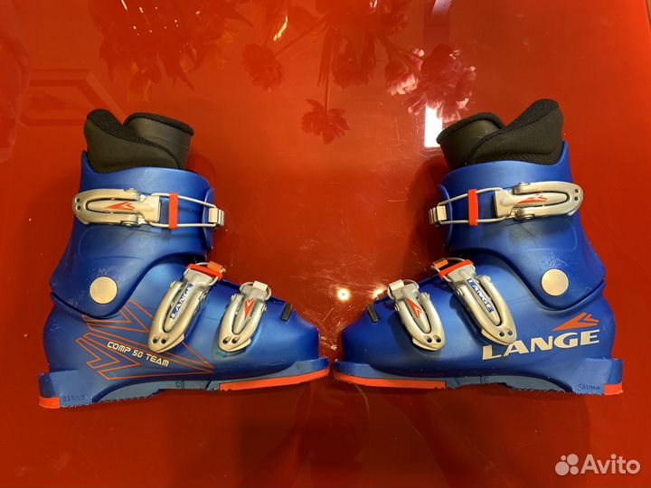 Детские горнолыжные ботинки lange 17.5