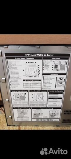 Сервер HP ProLiant ML110 G6