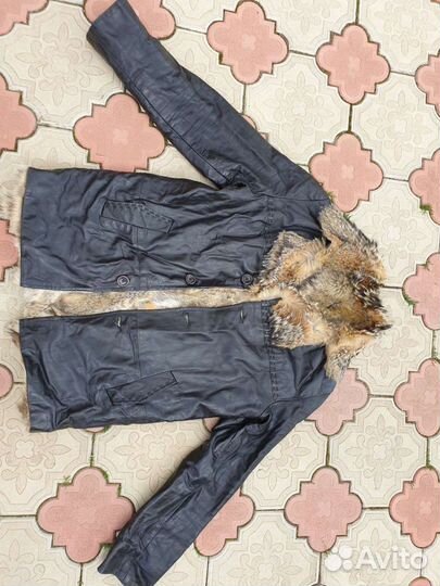 Кожаная куртка мужская