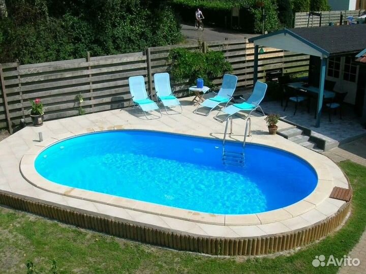 Каркасный бассейн Лагуна 5 х 2.5 х 1.25 м