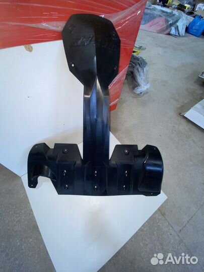 860200606 Защита днища черная Ski-doo REV-XM