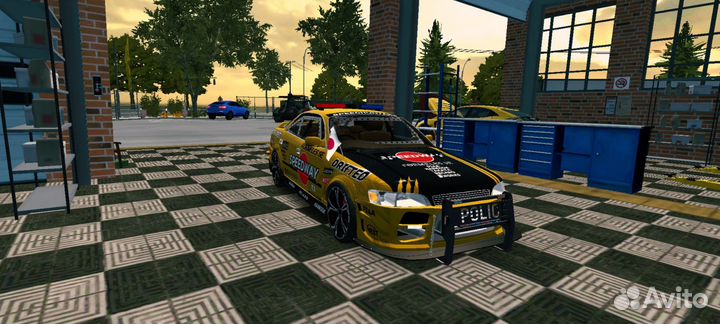 Винилы в кар паркинг